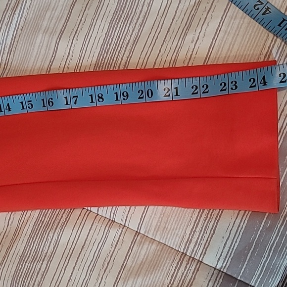 Boden Elizabeth Ponte Single Breast Blazer Jacket Red Orange Wmn 6 Career Casual - Picture 15 of 16